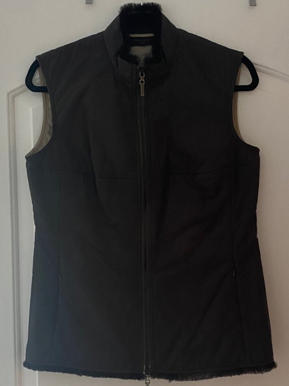 Karen Millen Dark Brown Women's Gilet Vest (UK Size 12)